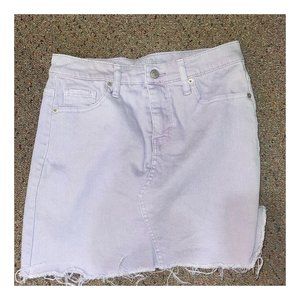 Light Purple Jean Skirt size6- wild fable